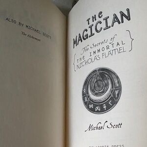 the magician …. The secrets of the immortal Hard Book